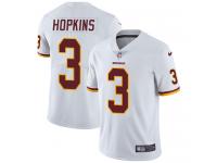 Men's Limited Dustin Hopkins #3 Nike White Road Jersey - NFL Washington Redskins Vapor Untouchable