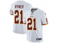 Men's Limited Earnest Byner #21 Nike White Road Jersey - NFL Washington Redskins Vapor Untouchable