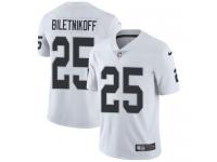 Men's Limited Fred Biletnikoff #25 Nike White Road Jersey - NFL Oakland Raiders Vapor Untouchable