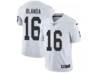 Men's Limited George Blanda #16 Nike White Road Jersey - NFL Oakland Raiders Vapor Untouchable
