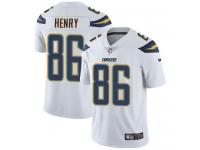 Men's Limited Hunter Henry #86 Nike White Road Jersey - NFL Los Angeles Chargers Vapor Untouchable