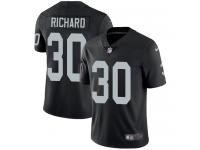 Men's Limited Jalen Richard #30 Nike Black Home Jersey - NFL Oakland Raiders Vapor Untouchable