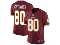 Men's Limited Jamison Crowder #80 Nike Burgundy Red Home Jersey - NFL Washington Redskins Vapor