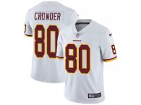 Men's Limited Jamison Crowder #80 Nike White Road Jersey - NFL Washington Redskins Vapor Untouchable