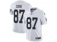 Men's Limited Jared Cook #87 Nike White Road Jersey - NFL Oakland Raiders Vapor Untouchable
