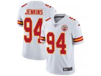 Men's Limited Jarvis Jenkins #94 Nike White Road Jersey - NFL Kansas City Chiefs Vapor Untouchable