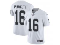 Men's Limited Jim Plunkett #16 Nike White Road Jersey - NFL Oakland Raiders Vapor Untouchable