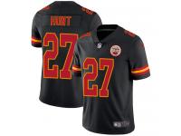 Men's Limited Kareem Hunt #27 Nike Black Jersey - NFL Kansas City Chiefs Rush