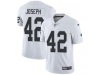 Men's Limited Karl Joseph #42 Nike White Road Jersey - NFL Oakland Raiders Vapor Untouchable