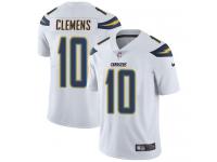 Men's Limited Kellen CleMen #10 Nike White Road Jersey - NFL Los Angeles Chargers Vapor Untouchable
