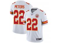 Men's Limited Marcus Peters #22 Nike White Road Jersey - NFL Kansas City Chiefs Vapor Untouchable