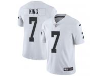 Men's Limited Marquette King #7 Nike White Road Jersey - NFL Oakland Raiders Vapor Untouchable