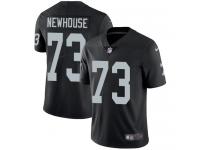 Men's Limited Marshall Newhouse #73 Nike Black Home Jersey - NFL Oakland Raiders Vapor Untouchable