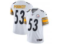 Men's Limited Maurkice Pouncey #53 Nike White Road Jersey - NFL Pittsburgh Steelers Vapor Untouchable