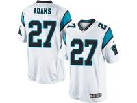 Men's Limited Mike Adams #27 Nike White Road Jersey - NFL Carolina Panthers