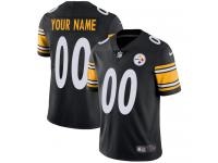 Men's Limited Nike Black Home Jersey - NFL Pittsburgh Steelers Customized Vapor Untouchable