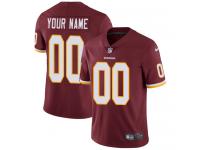 Men's Limited Nike Burgundy Red Home Jersey - NFL Washington Redskins Customized Vapor Untouchable