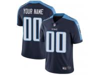 Men's Limited Nike Navy Blue Alternate Jersey - NFL Tennessee Titans Customized Vapor Untouchable