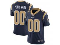 Men's Limited Nike Navy Blue Home Jersey - NFL Los Angeles Rams Customized Vapor Untouchable