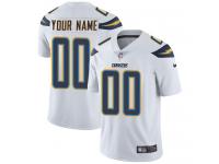 Men's Limited Nike White Road Jersey - NFL Los Angeles Chargers Customized Vapor Untouchable