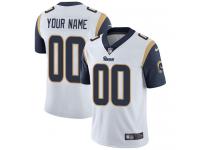 Men's Limited Nike White Road Jersey - NFL Los Angeles Rams Customized Vapor Untouchable