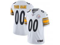 Men's Limited Nike White Road Jersey - NFL Pittsburgh Steelers Customized Vapor Untouchable