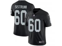 Men's Limited Otis Sistrunk #60 Nike Black Home Jersey - NFL Oakland Raiders Vapor Untouchable