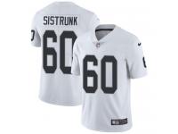 Men's Limited Otis Sistrunk #60 Nike White Road Jersey - NFL Oakland Raiders Vapor Untouchable