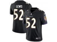 Men's Limited Ray Lewis #52 Nike Black Alternate Jersey - NFL Baltimore Ravens Vapor Untouchable