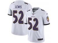 Men's Limited Ray Lewis #52 Nike White Road Jersey - NFL Baltimore Ravens Vapor Untouchable