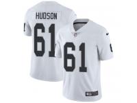 Men's Limited Rodney Hudson #61 Nike White Road Jersey - NFL Oakland Raiders Vapor Untouchable