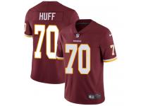 Men's Limited Sam Huff #70 Nike Burgundy Red Home Jersey - NFL Washington Redskins Vapor Untouchable