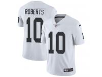 Men's Limited Seth Roberts #10 Nike White Road Jersey - NFL Oakland Raiders Vapor Untouchable