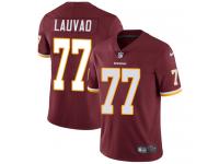 Men's Limited Shawn Lauvao #77 Nike Burgundy Red Home Jersey - NFL Washington Redskins Vapor