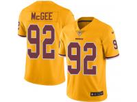 Men's Limited Stacy McGee #92 Nike Gold Jersey - NFL Washington Redskins Rush