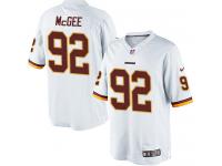 Men's Limited Stacy McGee #92 Nike White Road Jersey - NFL Washington Redskins