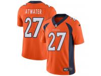 Men's Limited Steve Atwater #27 Nike Orange Home Jersey - NFL Denver Broncos Vapor Untouchable