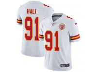 Men's Limited Tamba Hali #91 Nike White Road Jersey - NFL Kansas City Chiefs Vapor Untouchable