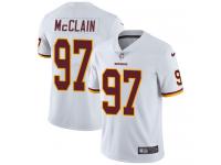Men's Limited Terrell McClain #97 Nike White Road Jersey - NFL Washington Redskins Vapor Untouchable