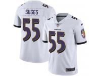 Men's Limited Terrell Suggs #55 Nike White Road Jersey - NFL Baltimore Ravens Vapor Untouchable