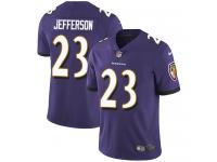 Men's Limited Tony Jefferson #23 Nike Purple Home Jersey - NFL Baltimore Ravens Vapor Untouchable