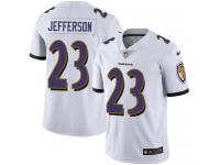 Men's Limited Tony Jefferson #23 Nike White Road Jersey - NFL Baltimore Ravens Vapor Untouchable