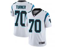 Men's Limited Trai Turner #70 Nike White Road Jersey - NFL Carolina Panthers Vapor Untouchable