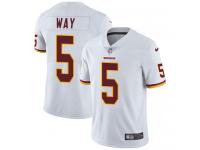 Men's Limited Tress Way #5 Nike White Road Jersey - NFL Washington Redskins Vapor Untouchable