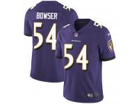 Men's Limited Tyus Bowser #54 Nike Purple Home Jersey - NFL Baltimore Ravens Vapor Untouchable
