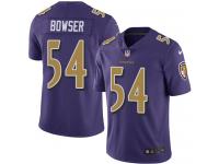 Men's Limited Tyus Bowser #54 Nike Purple Jersey - NFL Baltimore Ravens Rush