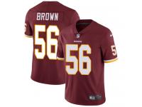 Men's Limited Zach Brown #56 Nike Burgundy Red Home Jersey - NFL Washington Redskins Vapor Untouchable