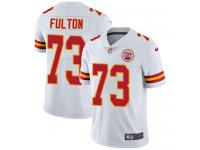 Men's Limited Zach Fulton #73 Nike White Road Jersey - NFL Kansas City Chiefs Vapor Untouchable