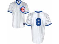 Men's Majestic Chicago Cubs #8 Andre Dawson White 1988 Turn Back The Clock Cool Base MLB Jersey