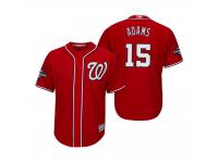 Men's Matt Adams Washington Nationals Red 2019 World Series Champions Cool Base Jersey